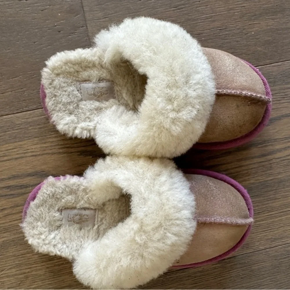 UGG Cozy Kids' Slippers with Faux Fur Lining